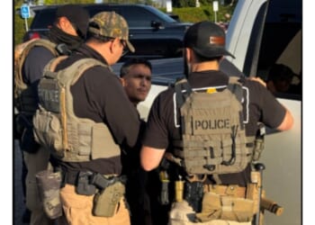 Federal officials arrested a Honduran national on charges of unlawfully registering to vote in California and falsely claiming to be a U.S. citizen.
