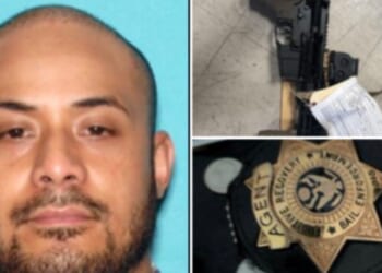Jeanine John Taele, 38, of Downey, was arrested at Trump National Golf Course Los Angeles on Aug. 1, 2026.