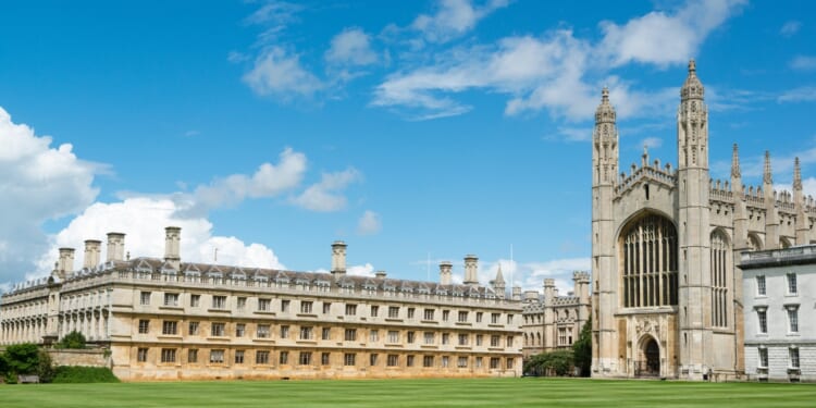 King's College at Cambridge University.