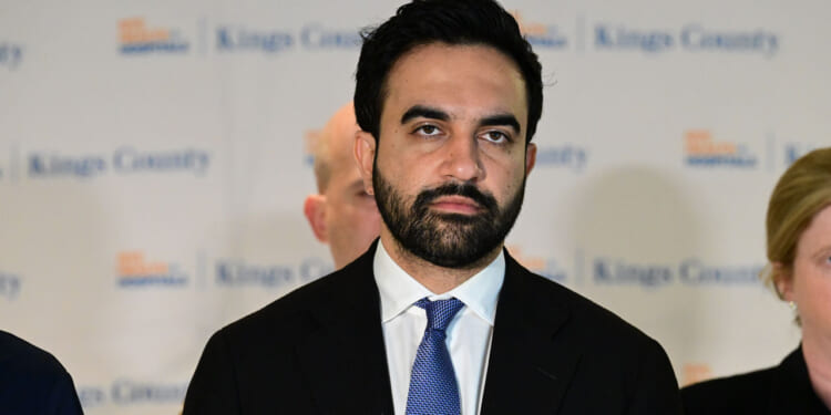 Mayor of New York City Zohran Mamdani speaks after an NYPD officer was shot in the vest in the area of Nostrand Avenue and St. Johnâs Place in Brooklyn, New York, United States on July 5, 2026.