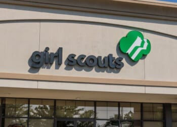 A Girls Scout location can be seen in Mishawaka during the daytime.