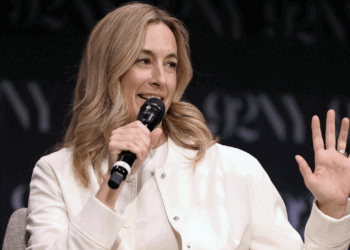 New Jersey Gov. Mikie Sherrill speaks on June 9, in New York City. (Dominik Bindl/Getty Images)