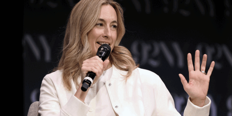 New Jersey Gov. Mikie Sherrill speaks on June 9, in New York City. (Dominik Bindl/Getty Images)