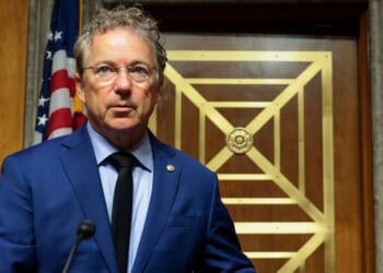 GOP Sen. Rand Paul of Kentucky, seen in an Aug. 6 photo, posted a video about what he found during his visit to Fort Knox Monday.