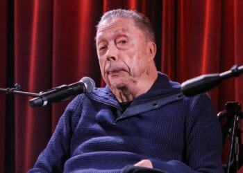 Actor Tim Curry, pictured in a 2025 file photo at the The Grammy Museum celebration of the music for "The Rocky Horror Picture Show."