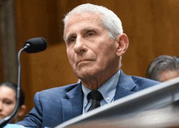Dr. Anthony Fauci waits for the start of a Senate Homeland Security and Governmental Affairs committee hearing on July 29. Fauci, the former Director of the National Institute of Allergy and Infectious Diseases, testified after Sen. Rand Paul, R-Ky.,, released more than 1000 pages of Fauci's diary entries from the COVID-19 pandemic. (Alex Wroblewski/AFP via Getty Images)