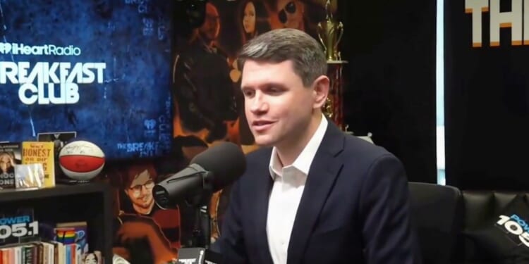 Texas Democratic Senate candidate James Talarico appears on an episode of "The Breakfast Club."