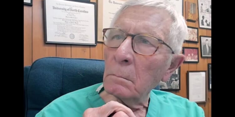 Abortionist Dr. Warren Hern appears on The Michael Shermer Show on Nov. 8, 2024.