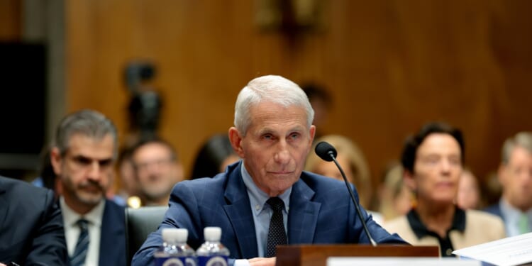 Former National Institute of Allergy and Infectious Diseases Director Anthony Fauci listens during a hearing with the Senate Homeland Security and Governmental Affairs Committee on July 29, 2026, in Washington, D.C.