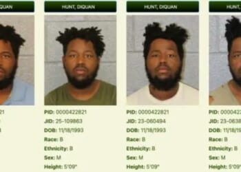 Diquan Hunt has faced numerous charges in Charlotte, North Carolina, since 2012.
