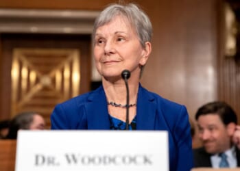 Acting Commissioner of the U.S. Food and Drug Administration, Janet Woodcock testifies before the Senate on July 20, 2021.