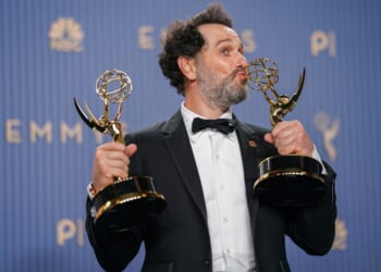 'Widow's Bay' breaks Emmys record with 14 wins including best comedy series, 'Pitt' wins best drama