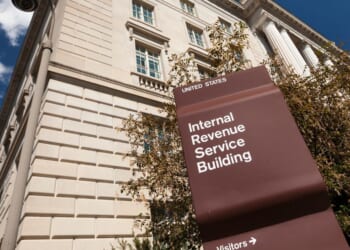 The Internal Revenue Service building in Washington, D.C.