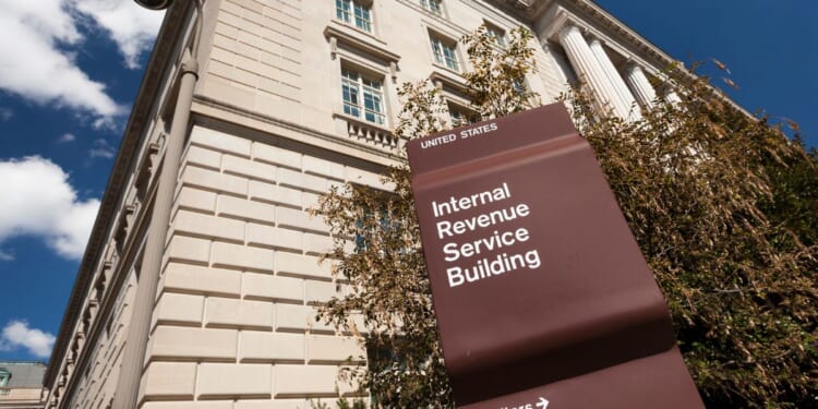 The Internal Revenue Service building in Washington, D.C.
