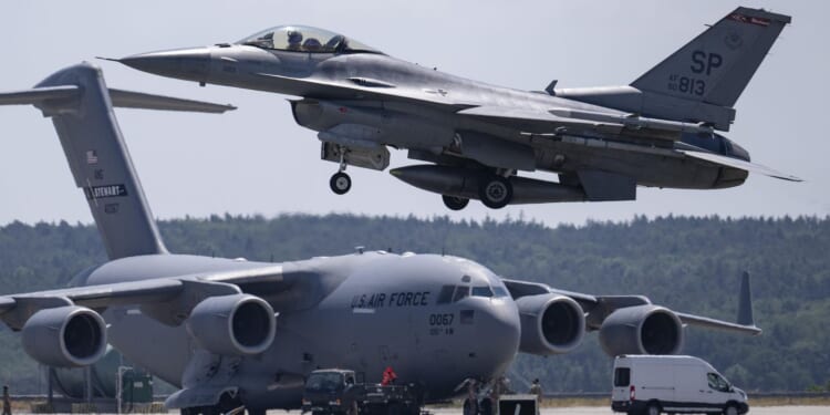 Air Force probing F-16 jet crash at U.S. base in Germany