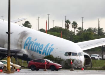 Amazon cargo jet tried to abort landing before Miami crash that killed 5, flight data indicates