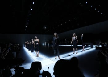 Armani's business and creative evolution on show in Milan a year after founder's death