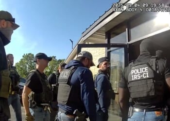 Body camera video offers a rare look inside an immigration raid at a N.Y. factory