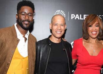 "CBS Mornings" cast members, from left, Nate Burleson, Vladimir Duthiers, and Gayle King, seen in a 2024 photo, are now falling all over themselves to sing the praises of the lone holdout juror in the Lindsay Clancy case, now that they found out he's a black Haitian immigrant.