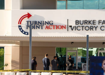 Charlie Kirk Memorial Smeared With Red Paint, Sign Defaced as TPUSA Vows to Work With Authorities to Find Vandals