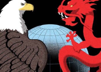 China challenges Western alliances