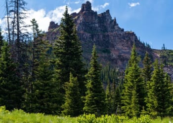 Castle Peak in the Colorado Rockies was the scene of a tragic climbing accident Sunday.