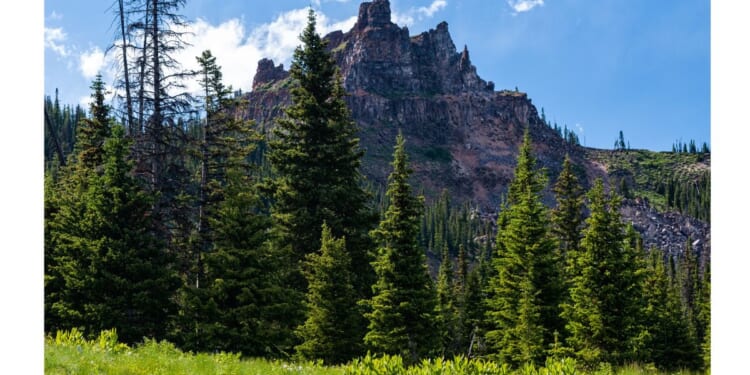 Castle Peak in the Colorado Rockies was the scene of a tragic climbing accident Sunday.