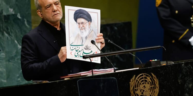 Defiant Pezeshkian rails against Trump, U.S., Israel in fiery U.N. speech