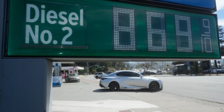 Democrats call diesel export ban a 'gimmick' that won't solve sky-high fuel prices