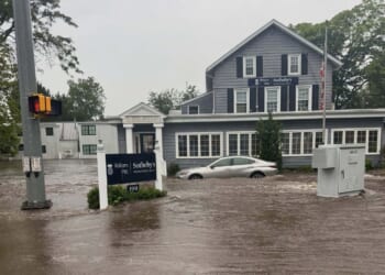 Drenching rains bring flash flooding across coastal Connecticut, New York and New Jersey