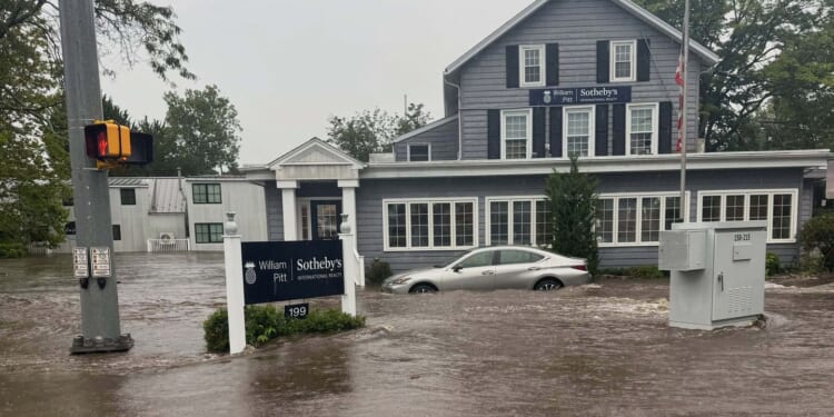 Drenching rains bring flash flooding across coastal Connecticut, New York and New Jersey