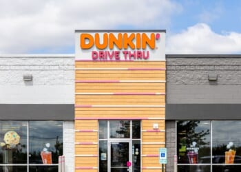Dunkin' is a multinational coffee store chain offering coffee, bagels, sandwiches, donuts, and ice cream through Baskin Robbins.