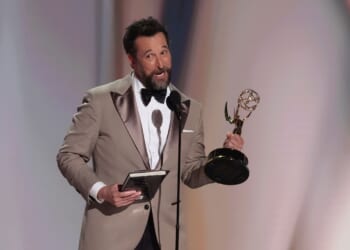 Emmy for best drama series goes to 'The Pitt' for the second straight year