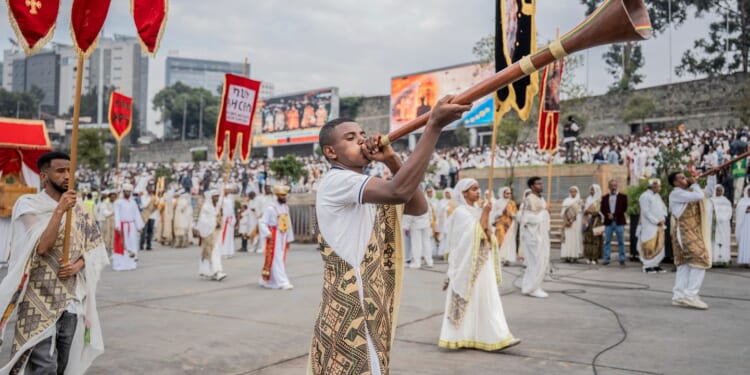 Ethiopians celebrate Meskel holiday with pomp, despite recent fighting in Tigray