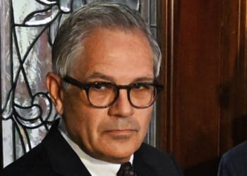 U.S. District Court Judge Paul S. Diamond said Philadelphia District Attorney Larry Krasner may be guilty of conspiracy or obstruction of justice, according to a report by the Philadelphia Inquirer.