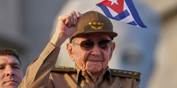 Former Cuban President Raul Castro reappears at a military event