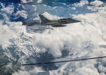 French military jets launch a 40-day global flight to project power and strengthen alliances