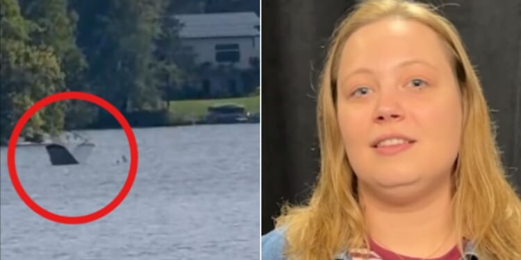 The reporter said 30 feet of water "doesn’t seem like much to me."