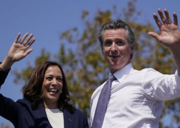 Gavin Newsom says he won't run for president if Kamala Harris enters 2028 race