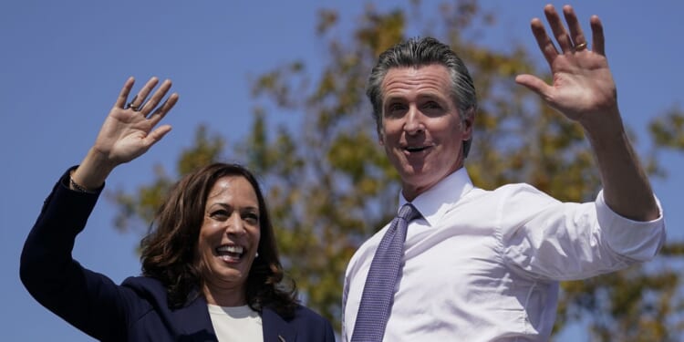 Gavin Newsom says he won't run for president if Kamala Harris enters 2028 race