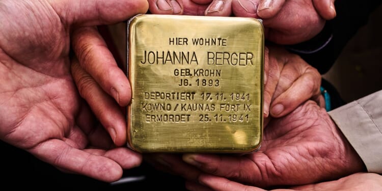 German town sparks outrage as far-right and conservatives rally against Holocaust memorial plaques