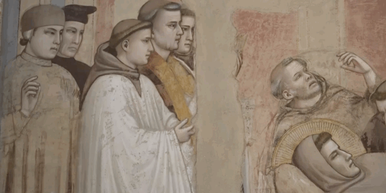 Giotto's famed fresco cycle depicting St. Francis of Assisi restored in Florence