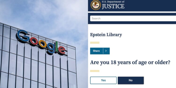 The top result on Google for "Dallas RNC Convention" appears to be a fake site redirecting some users to an official Department of Justice Epstein files page.