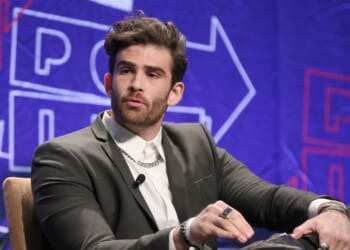 Hasan Piker speaks onstage during Politicon 2018 at Los Angeles Convention Center on Oct. 20, 2018, in Los Angeles, California.
