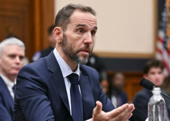 Former U.S. special counsel Jack Smith testifies before the House Judiciary Committee about his investigations into President Donald Trump, in the Rayburn House Office Building on Capitol Hill in Washington, D.C., on Jan. 22, 2026.