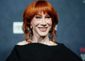 Kathy Griffin jokes Barron Trump tells her: 'Don't kill my daddy'