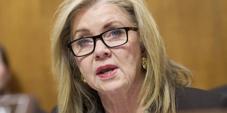 Marsha Blackburn wants a national database on child trafficking rings before she exits Senate