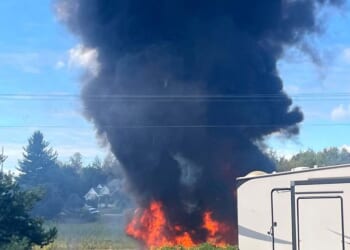 Military: An F-16 crashes during training in Michigan; pilot ejects safely