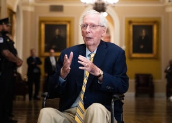 Mitch McConnell returns to Senate three months after serious fall