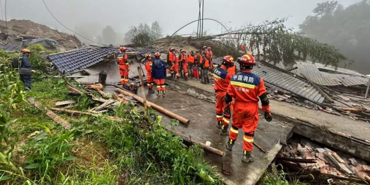 Mudslide death toll in China rises to 3 after heavy rain from Typhoon Saudel